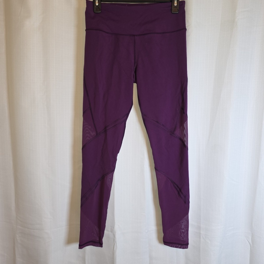 Victoria's Secret VSX Purple Sheer Leggings Small